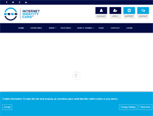 Tablet Screenshot of internetidentitycard.com